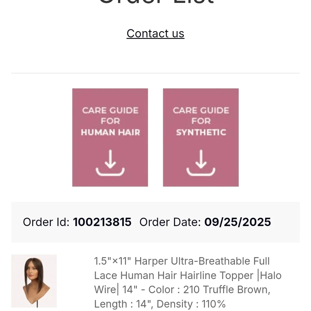 Uniwigs 1.5"x11" Harper Ulta Breathable Full Lace Human Hair Topper - Picture 7 of 8